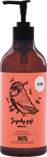 Flüssigseife mit Goji-Beeren und Kirsche 500ml YOPE - Biolaboratorium